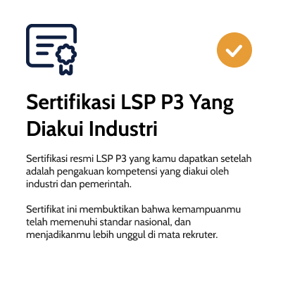 Sertifikasi LSP P3